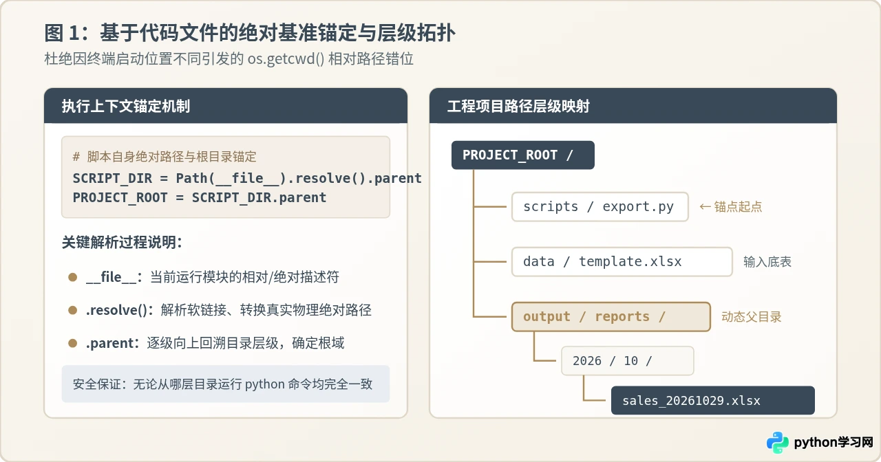Python使用pathlib动态构建Excel文件路径的最佳实践