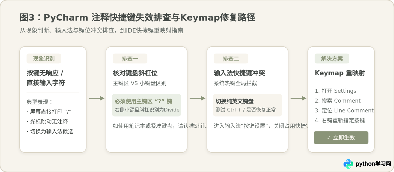 PyCharm单行和多行注释快捷键是什么