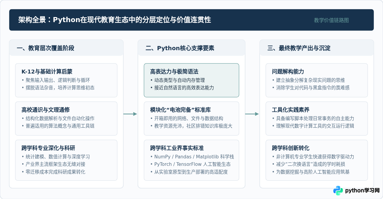 全球编程教育趋势下Python作为必修语言的可持续性分析