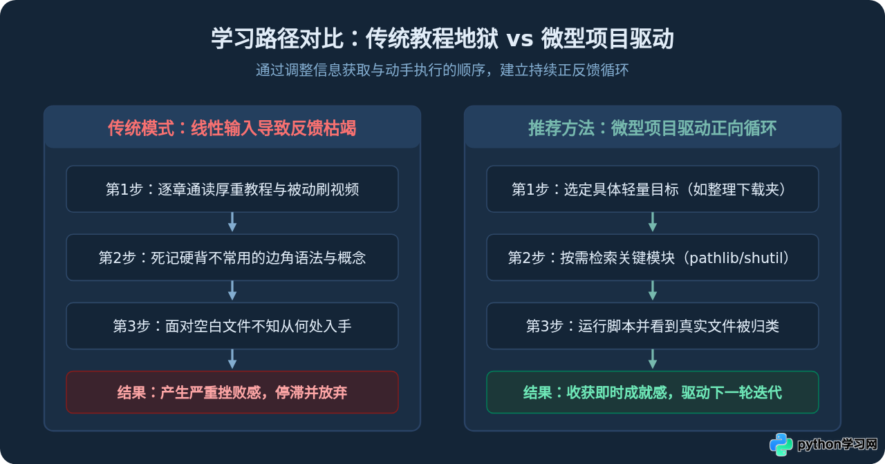 自学Python总是半途而废？试试这3个高效学习方法
