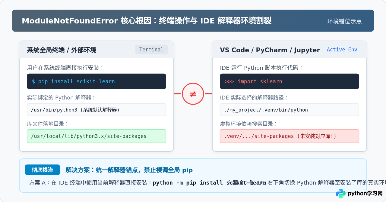 Python导入机器学习库失败怎么办？常见报错与解决