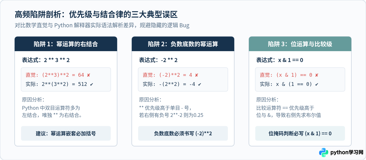 Python 3.5运算符优先级与完整列表