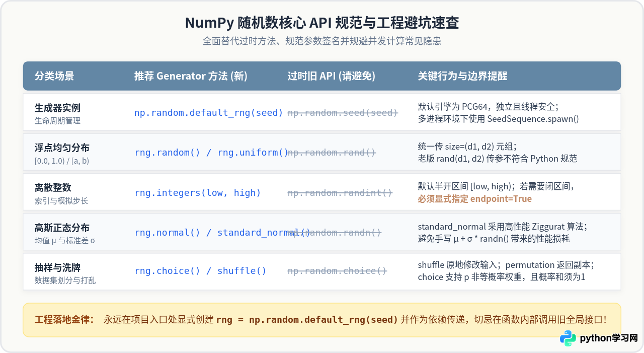 Python科学计算怎么生成随机数：NumPy random模块详解