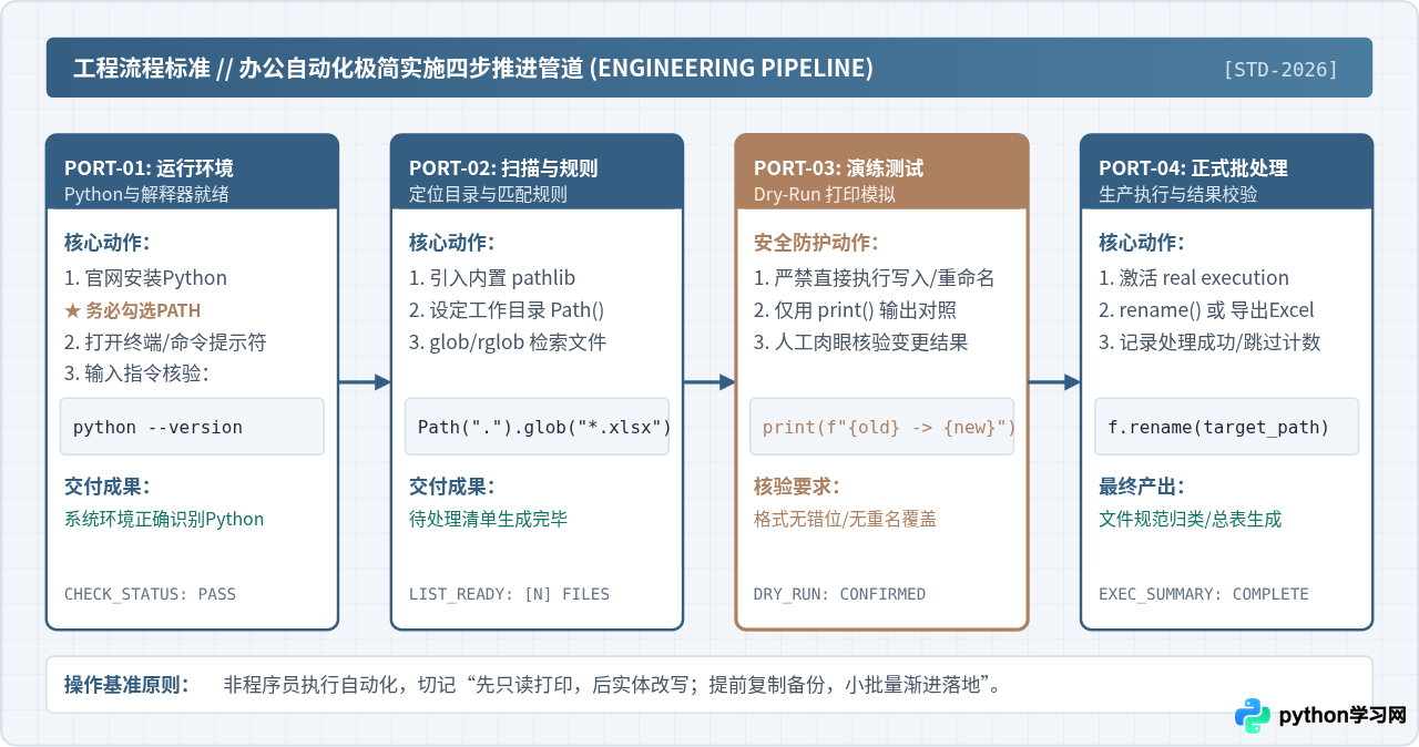 非程序员怎么用Python实现办公自动化和文件批量处理