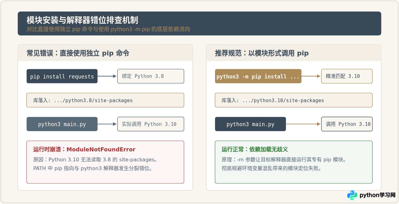 Python指定版本运行脚本：Python3与Python命令的区别
