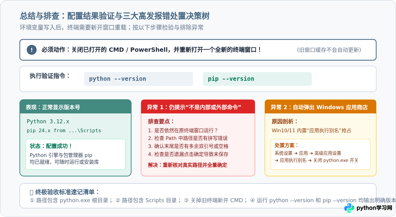 安装Python时忘记勾选Add to PATH怎么办？手动配置环境变量步骤