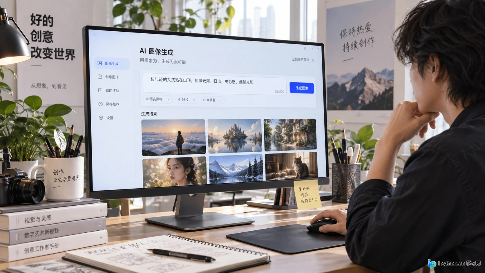 创作者在浏览器端高效进行AI视觉创作