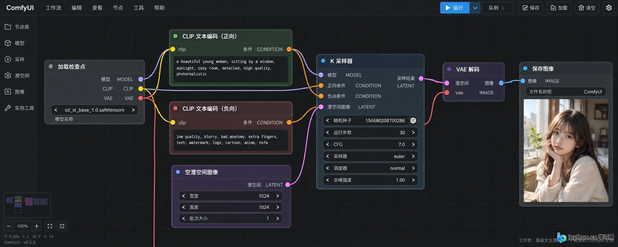 怎么搭建ComfyUI标准文生图与图生图工作流模板