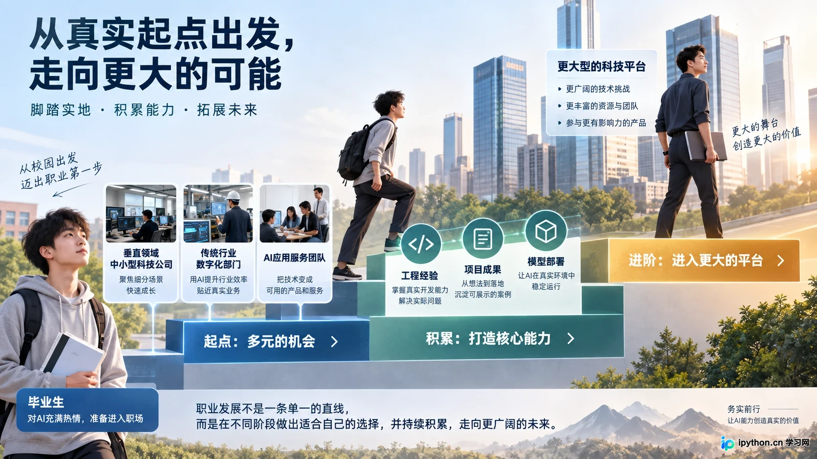 从中小型企业到大厂的职业发展阶梯