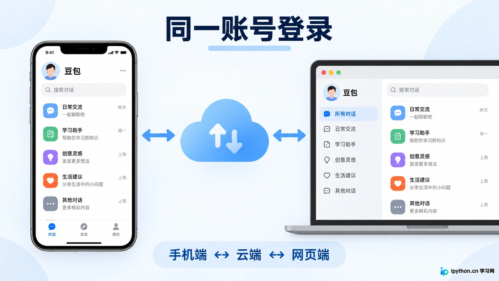 关于账号体系与同步基础