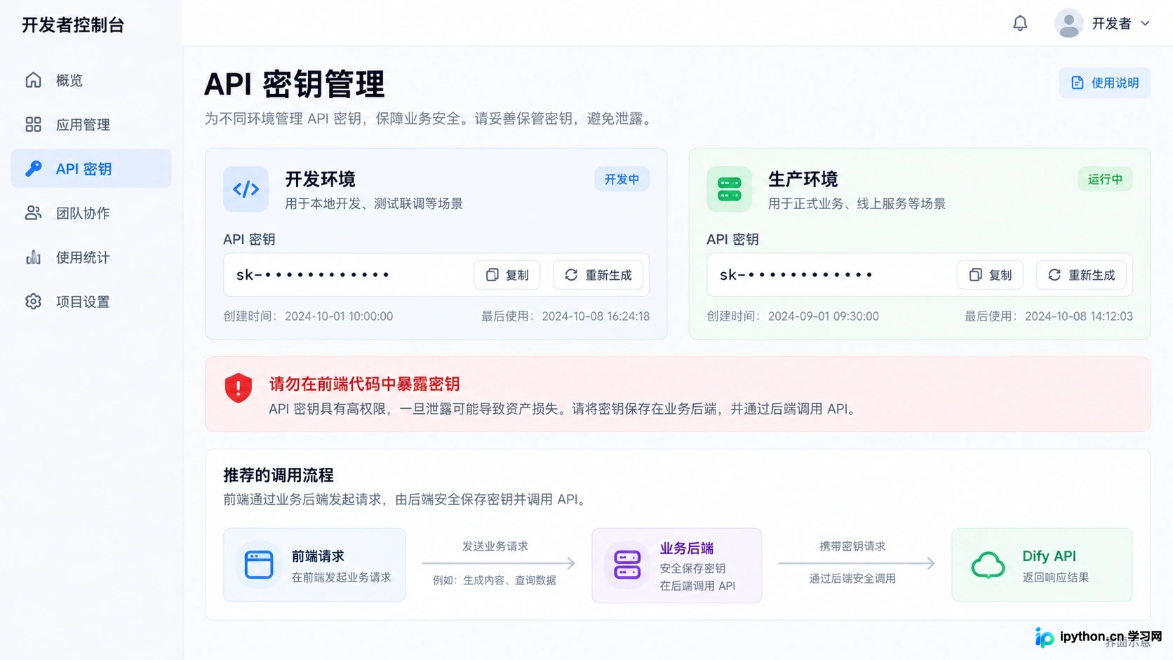 怎么将 Dify 应用通过 API 集成到现有业务系统中
