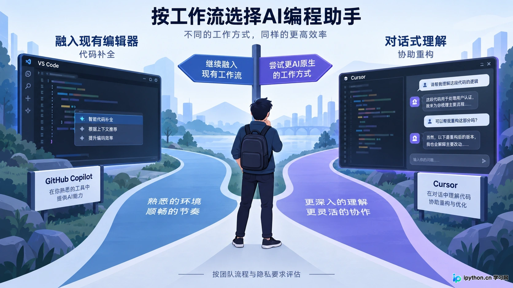 根据工作流特点选择适合的AI编程助手