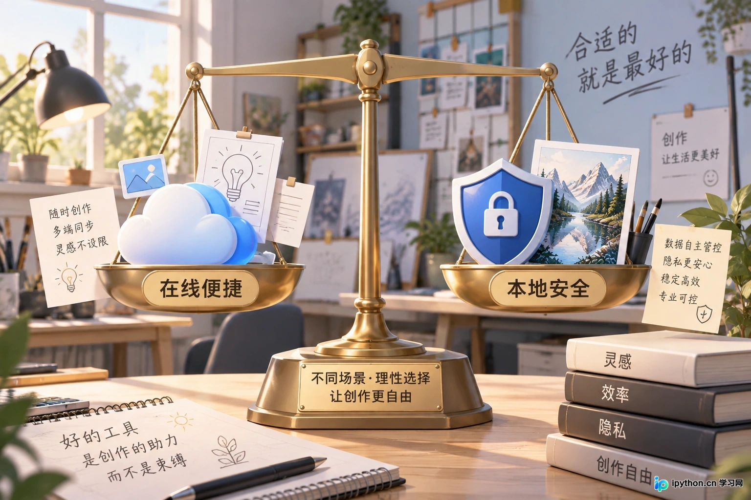 在线与本地使用的场景权衡