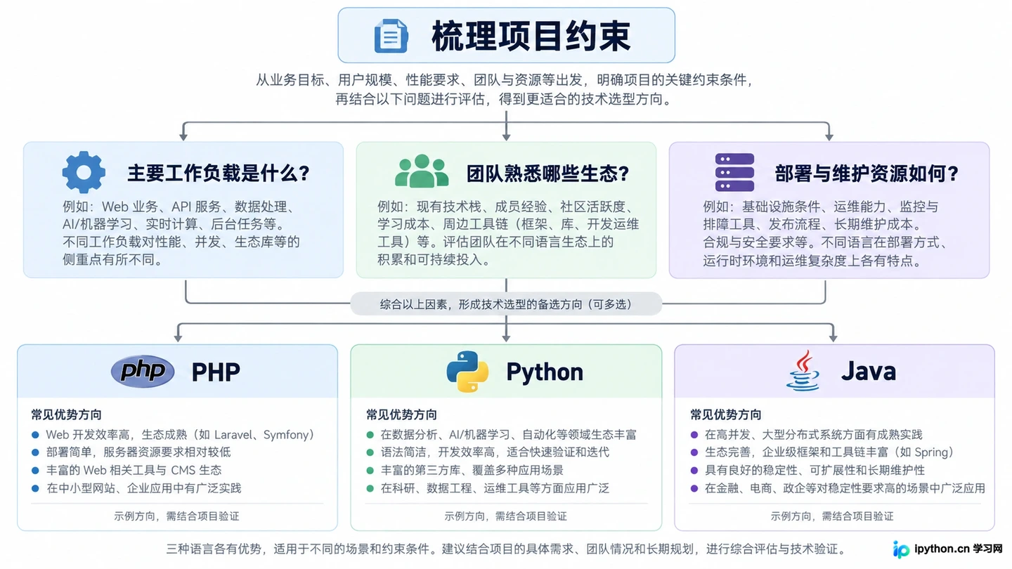 基于业务特征的选型路径指引
