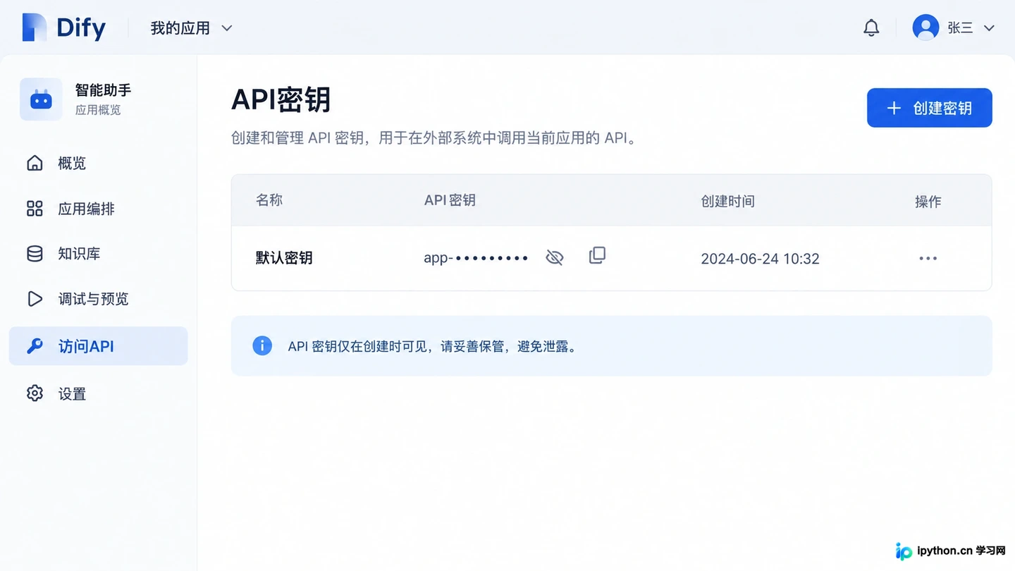 Dify API集成开发详解：将AI应用嵌入自有网站或App