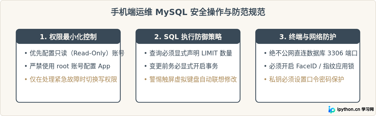 推荐几款支持MySQL的手机端数据库管理App