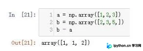 Python NumPy 数组与矩阵相减及广播机制详解