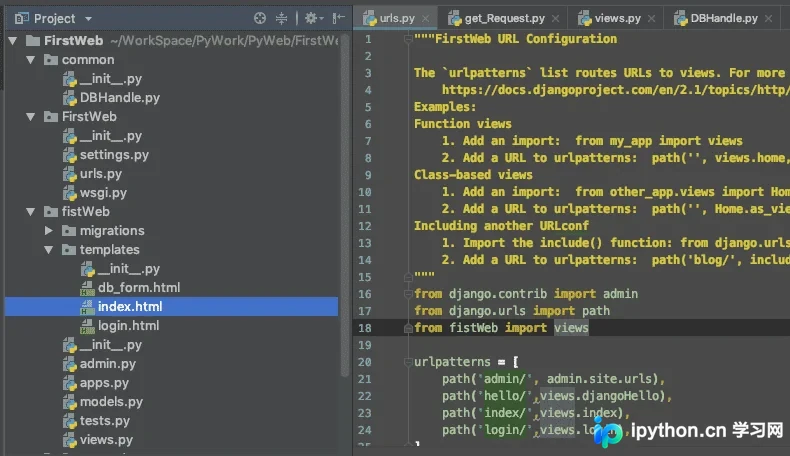 Python Django 实现简单注册功能过程详解