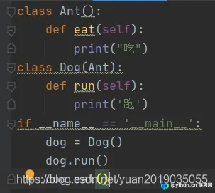 Python类继承关系结构图