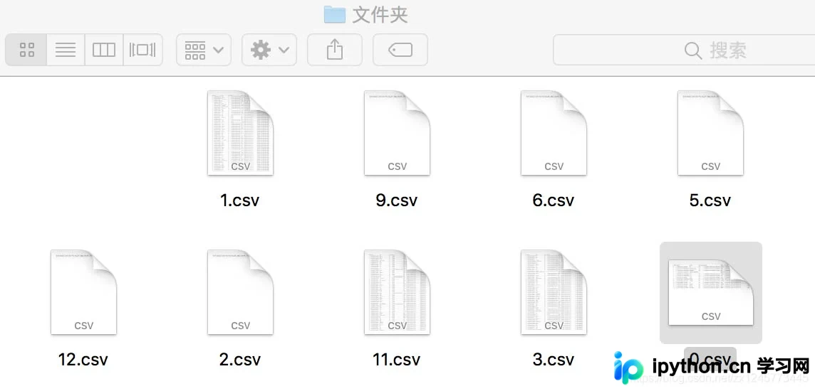 批量重命名后的有序文件夹截图