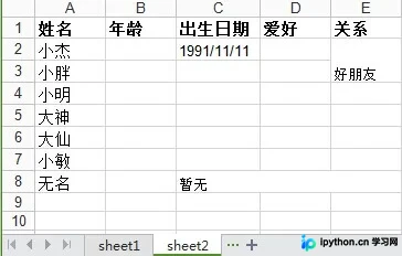 成功生成包含两个Sheet的最终导出文件界面