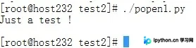 Python使用os.popen读取外部程序输出的终端运行结果
