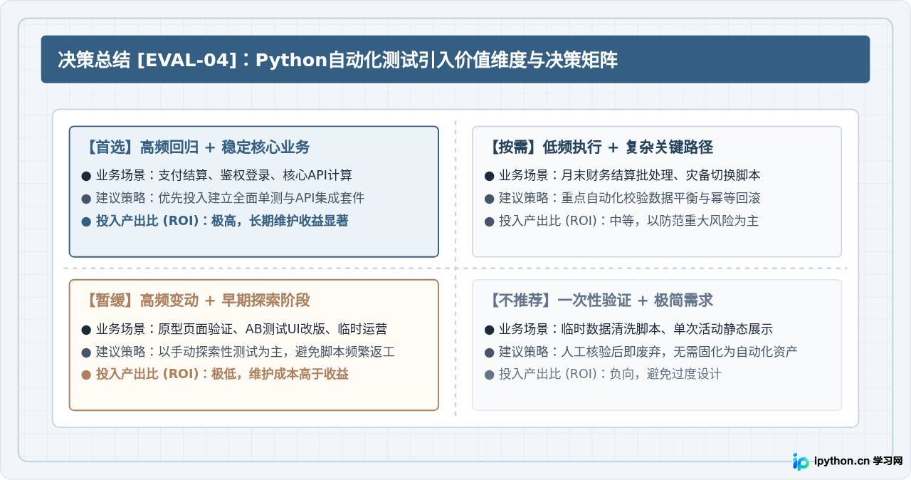 Python自动化测试是什么：核心概念与价值解析
