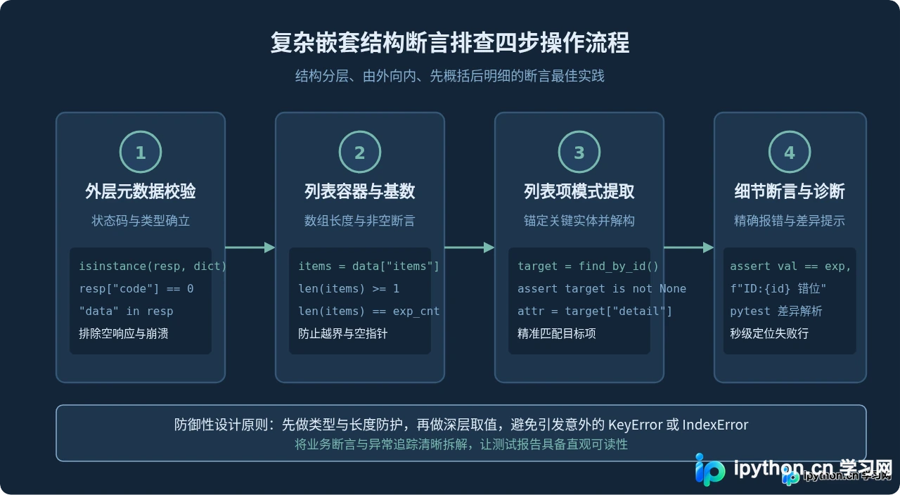 Python自动化测试中字典和列表的断言技巧