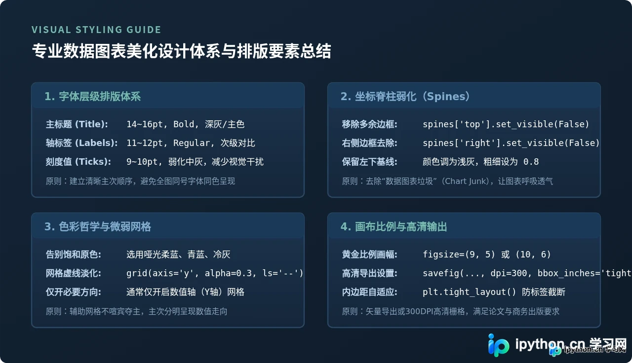 Python绘图中文乱码怎么解决？附全局字体配置与样式美化技巧