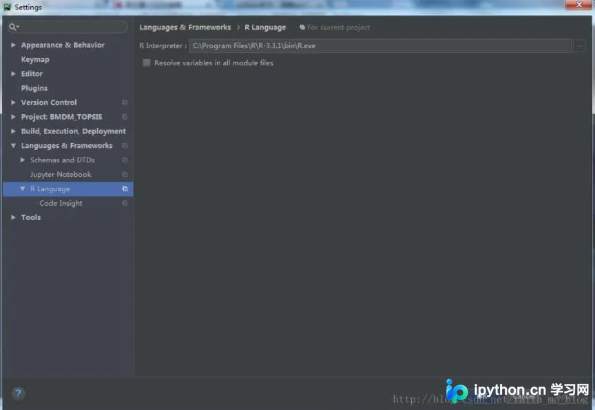 解决PyCharm提示No R interpreter defined的两种方法