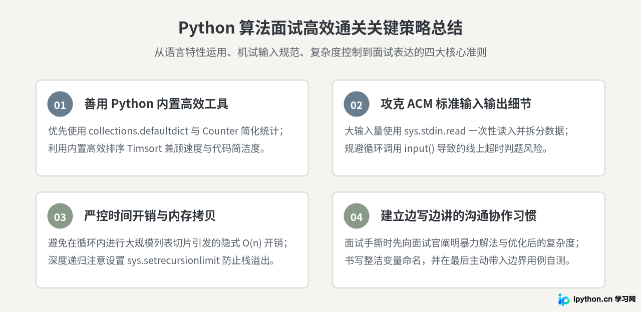 Python面试高频算法题库推荐：LeetCode与牛客网实战指南