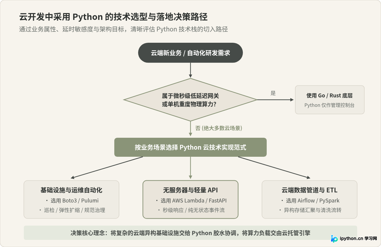 Python在云计算开发中的核心优势与典型应用场景
