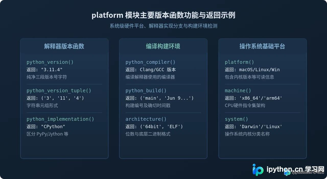 怎么在Python脚本中获取详细版本信息