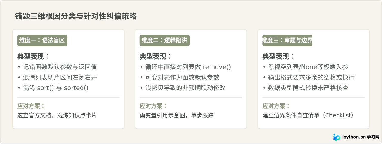 怎么利用编程狮Python题库高效刷题与整理错题