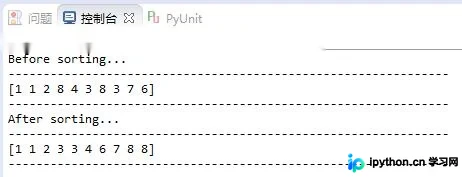 Python实现希尔排序算法的原理与用法实例分析