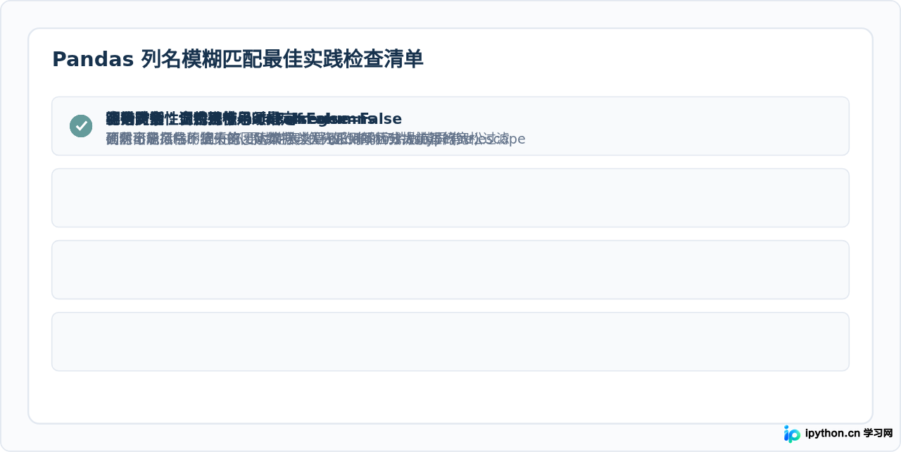 Python Pandas怎么用str.contains模糊匹配列名