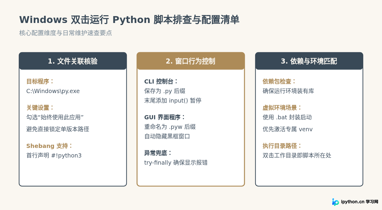 Windows下怎么设置双击直接运行Python脚本