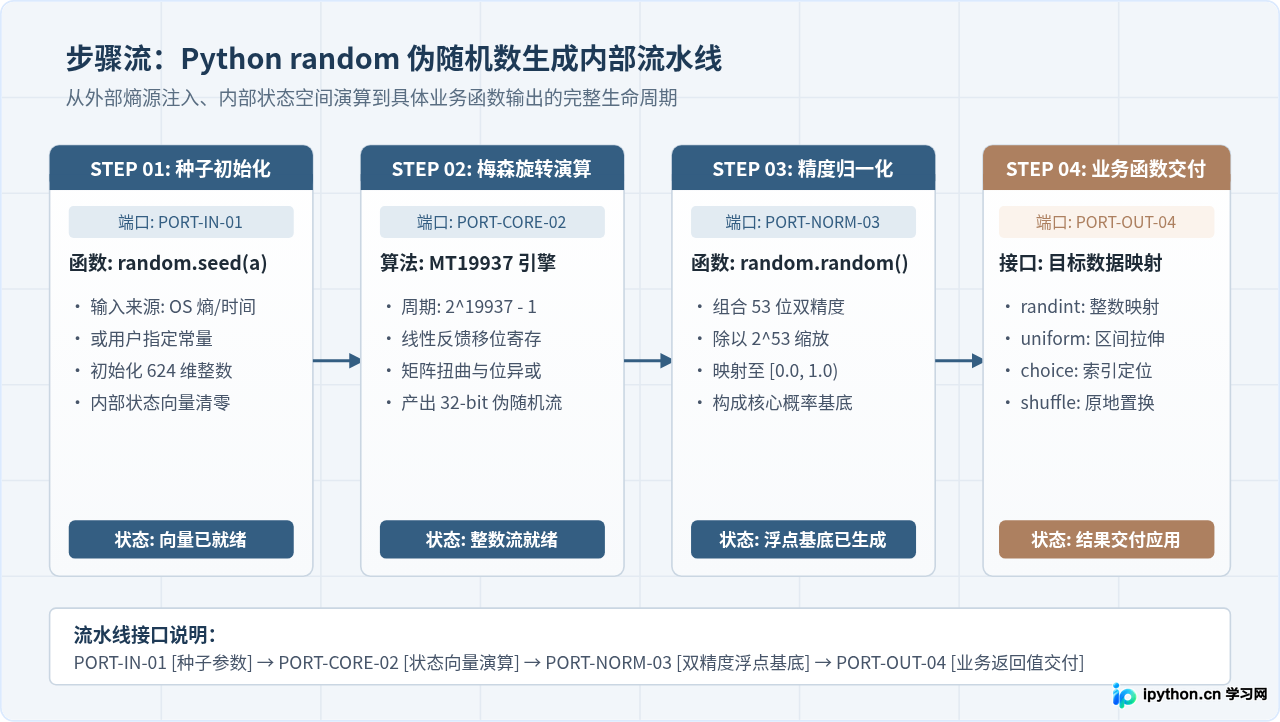 Python生成随机数：random模块常用函数与用法