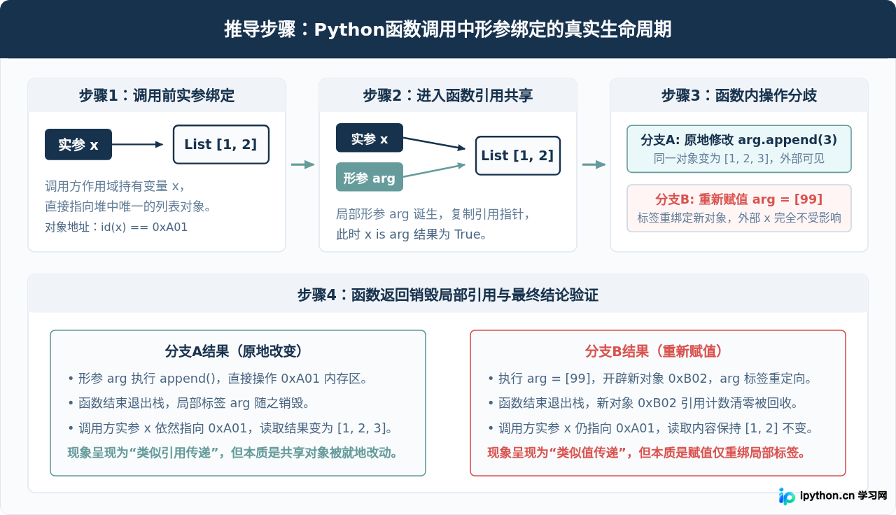 Python传参是值传递还是引用传递？对象赋值机制解析