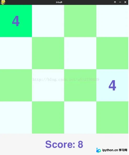 Python Pygame 实现 2048 游戏完整教程