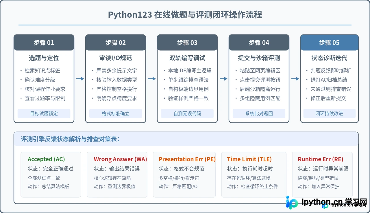 Python123平台题库资源介绍与课程学习路径