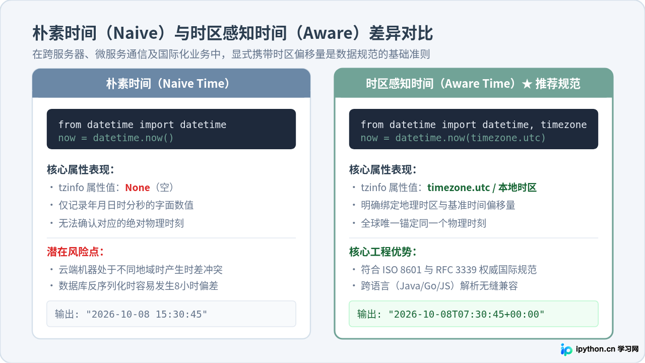 Python获取当前时间字符串的标准写法