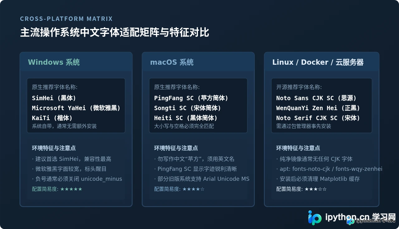 Python绘图中文乱码怎么解决？附全局字体配置与样式美化技巧