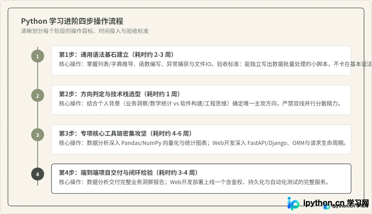想从事数据分析或Web开发，Python学习重点有什么不同
