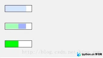 wxPython解决进度条颜色失效及自定义彩色进度条实现