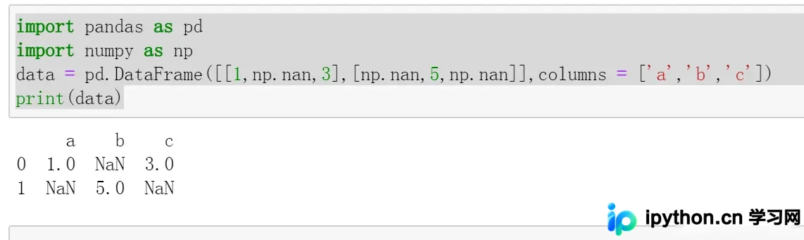 Python数据处理：缺失值检测与填充删除实战
