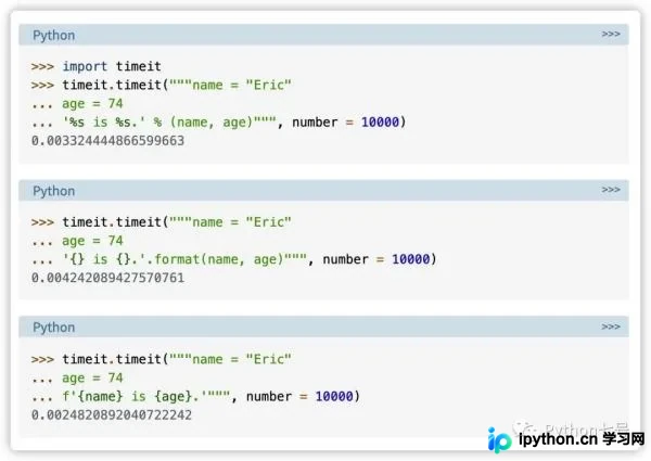 Python f-string 高级用法：从变量名到自定义格式
