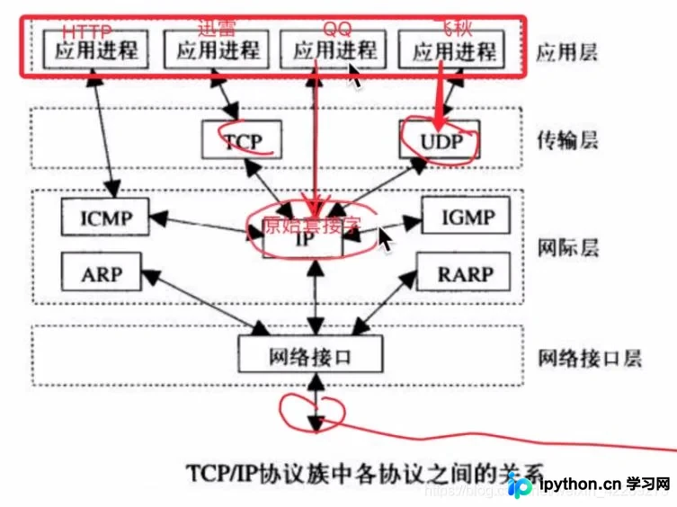 Python网络通信基础：协议、设备与浏览器访问流程详解