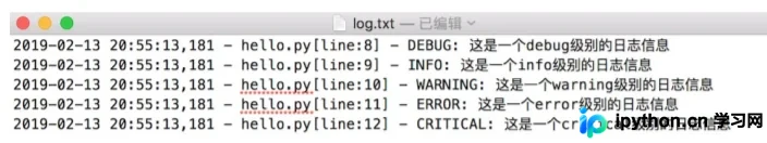 Python logging模块详解：日志等级、配置与实战应用