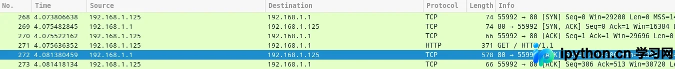 Python模拟TCP三次握手与HTTP请求实现